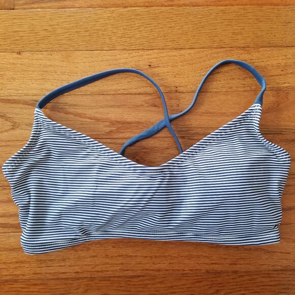Xhilaration Other - Pinstriped bikini top M